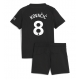 Manchester City Mateo Kovacic #8 Bortedraktsett Barn 2025-26 Kortermet (+ Korte bukser)